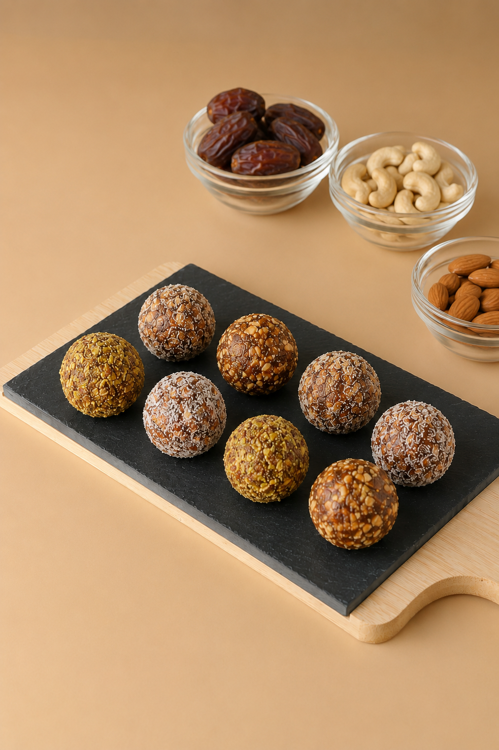 Dry Fruits and Dates Ladoo