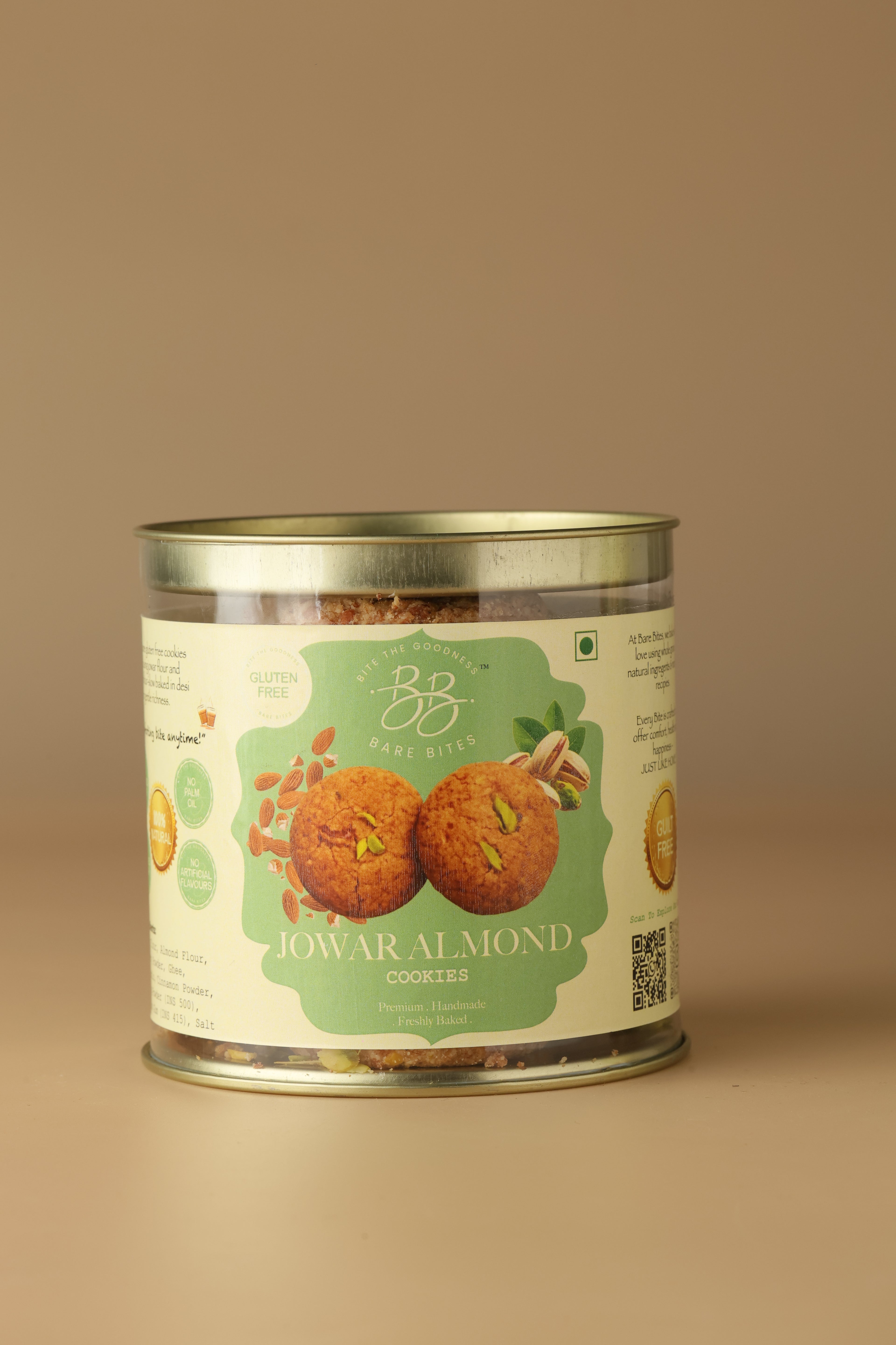 Jowar Almond Cookies