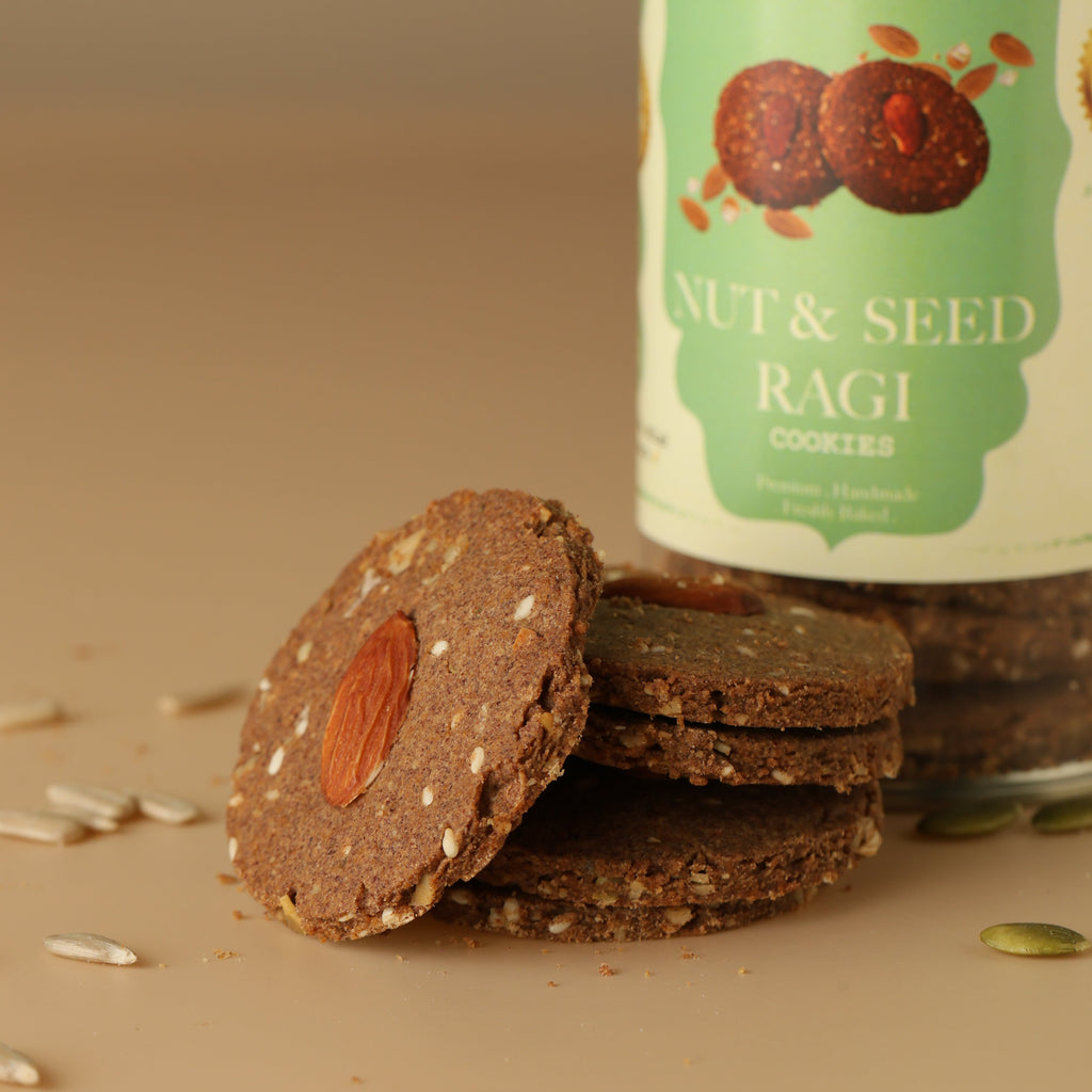 Nut & Seed Ragi Cookies