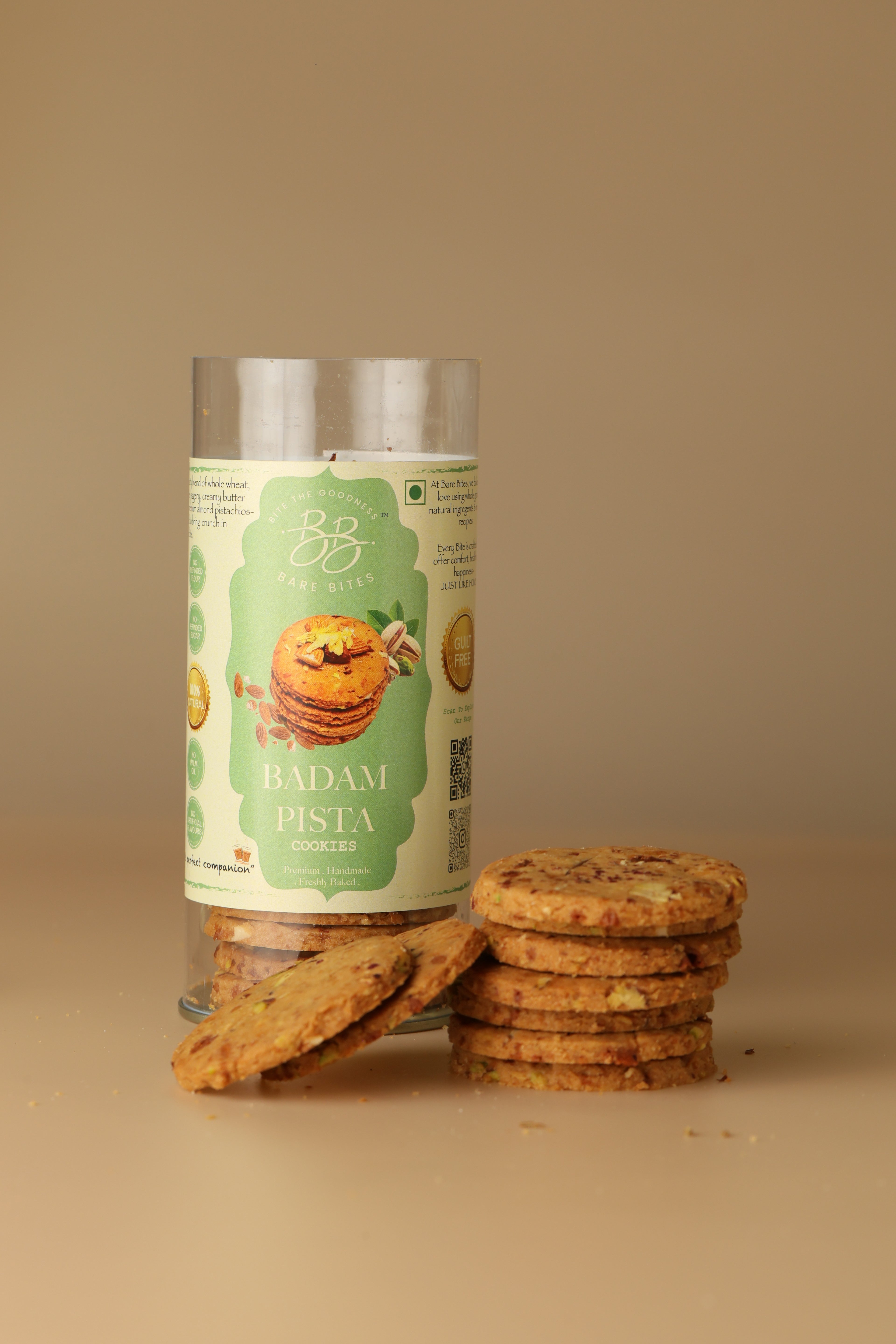 Badam Pista Cookies