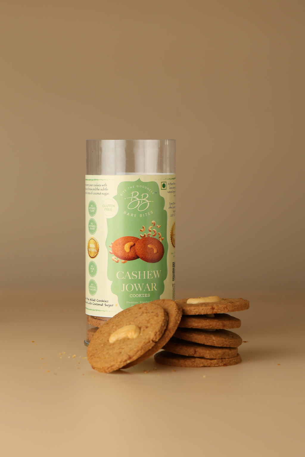 Cashew Jowar Cookies