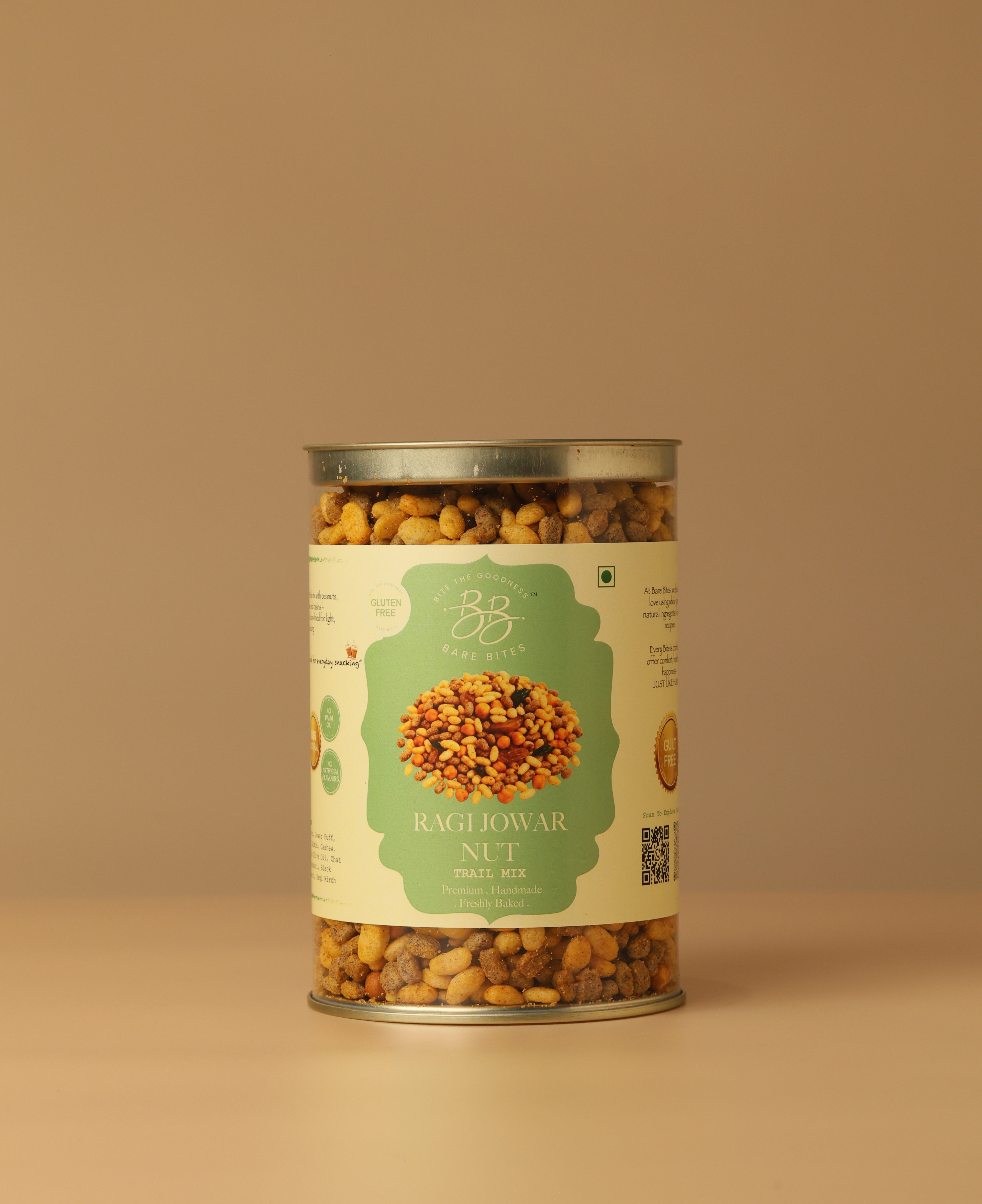 Ragi Jowar Nut Trail Mix