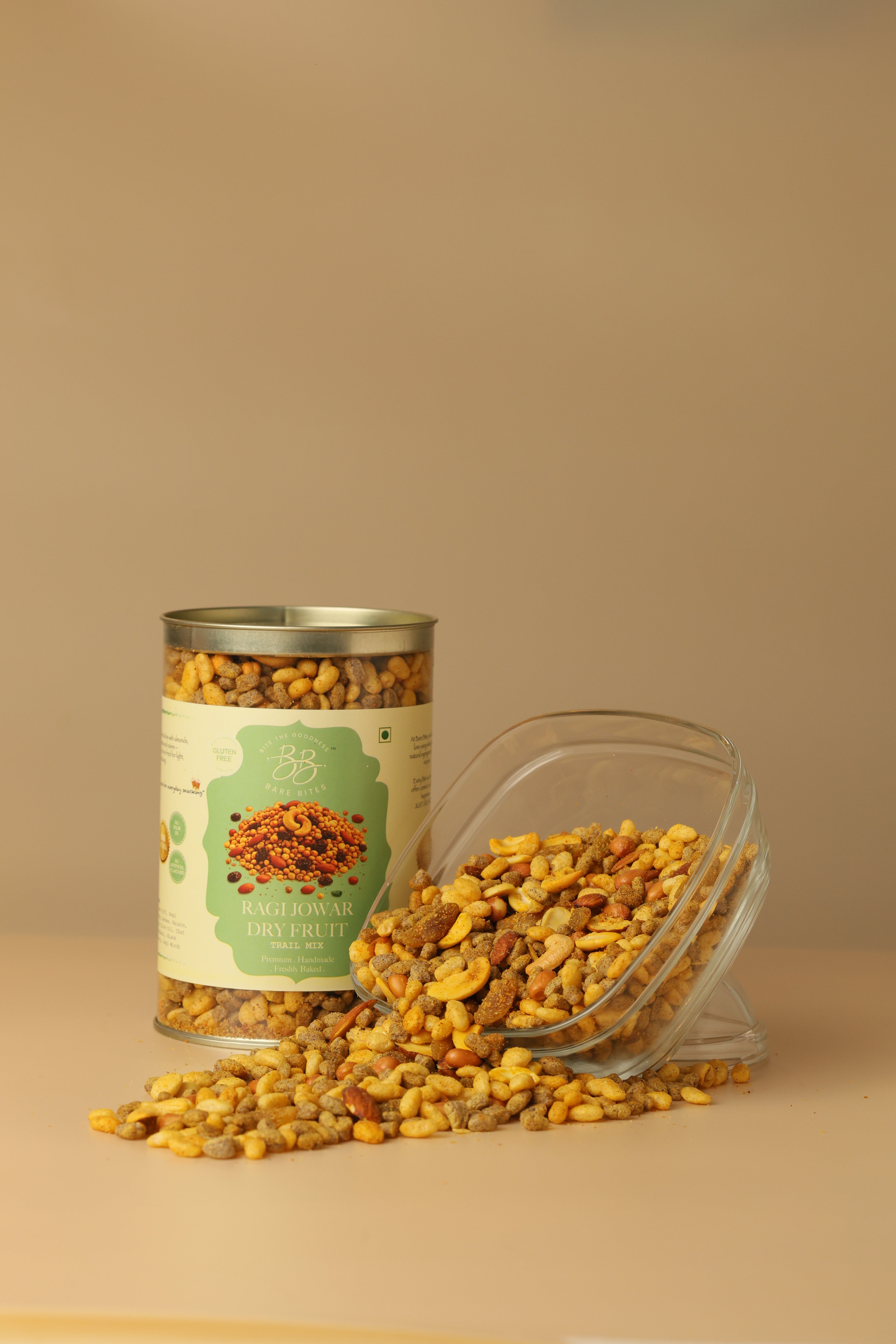 Ragi Jowar Dry Fruit Trail Mix