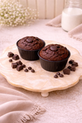 Double Choco Chunk Cup Cake