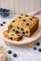 Blueberry Oats Crumble Cake
