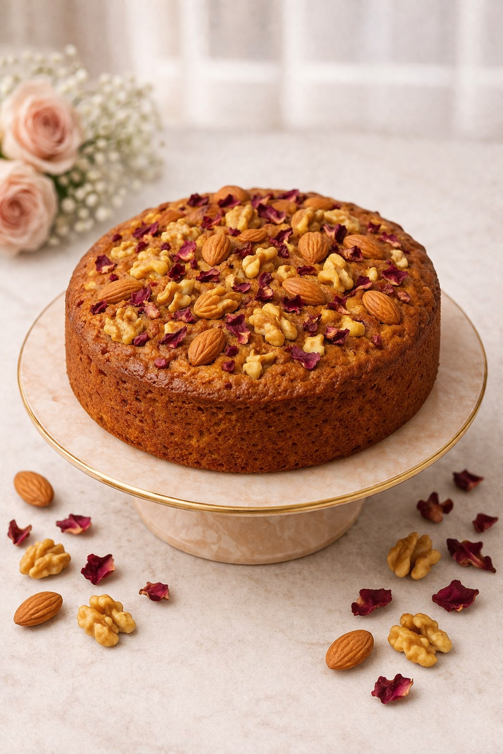 Nutty Harvest Tea Cake