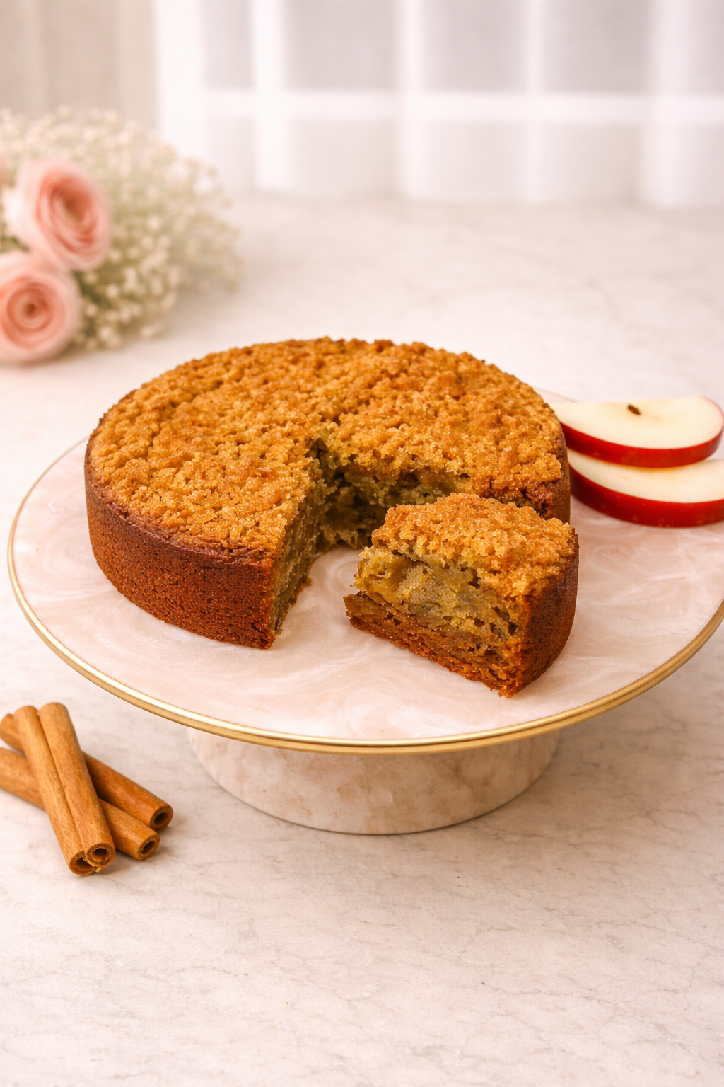 Apple Crumble Cake