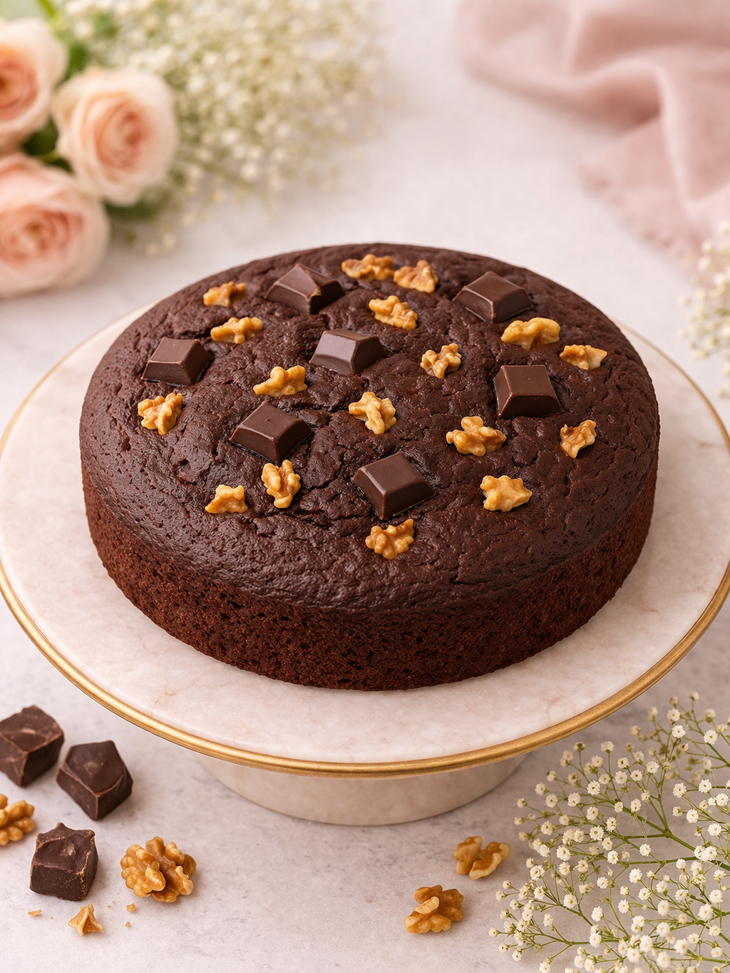 Ragi Cocoa Bliss Tea Cake