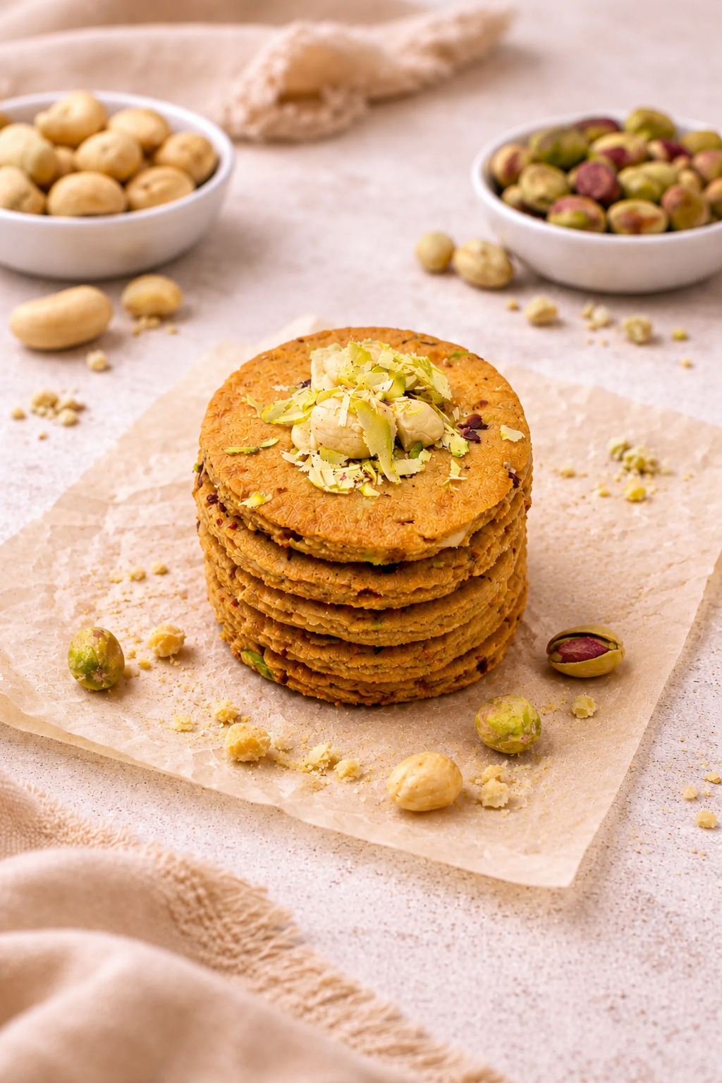 Kaju Pista Cookies