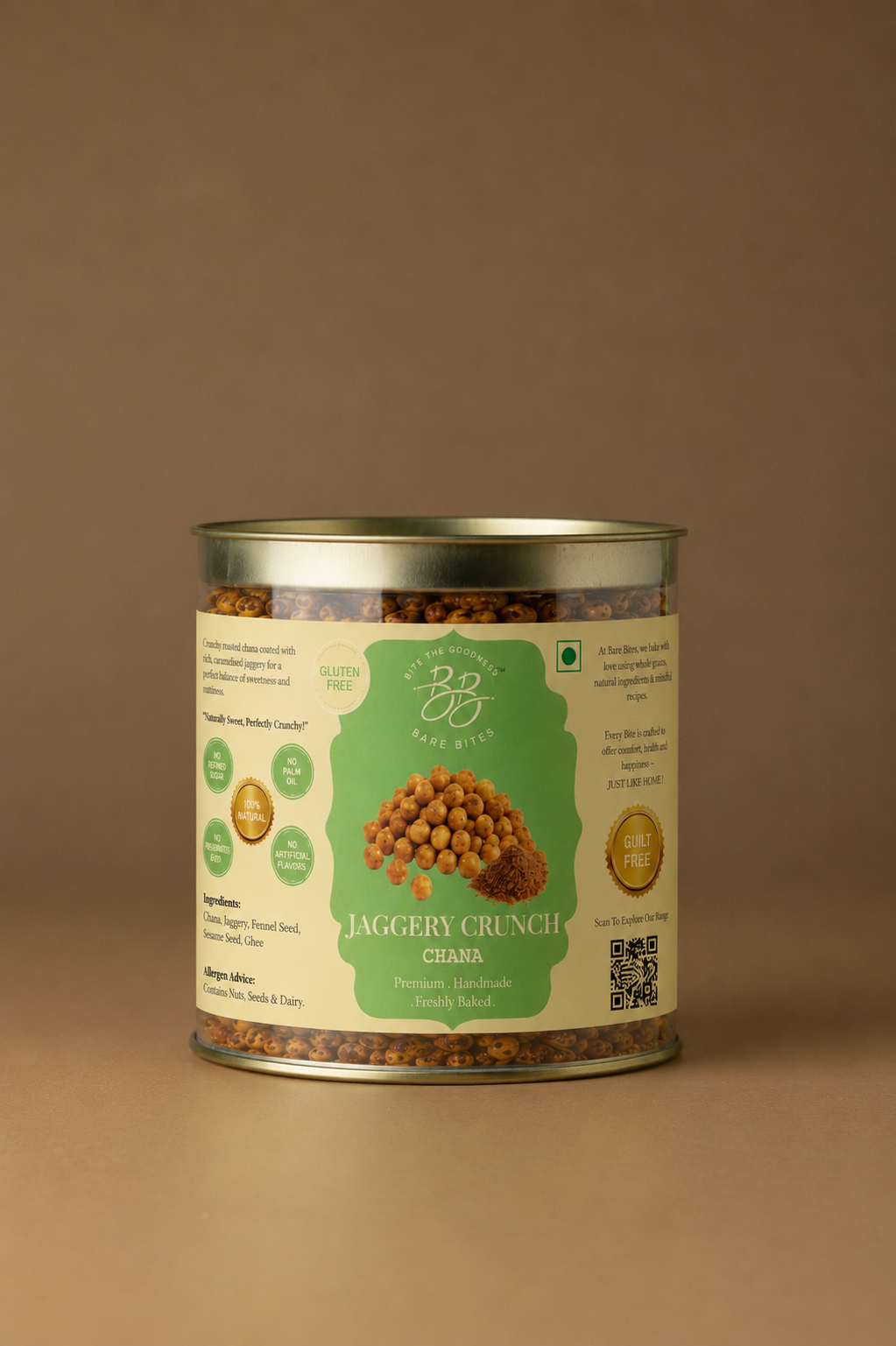 Jaggery Crunch Channa